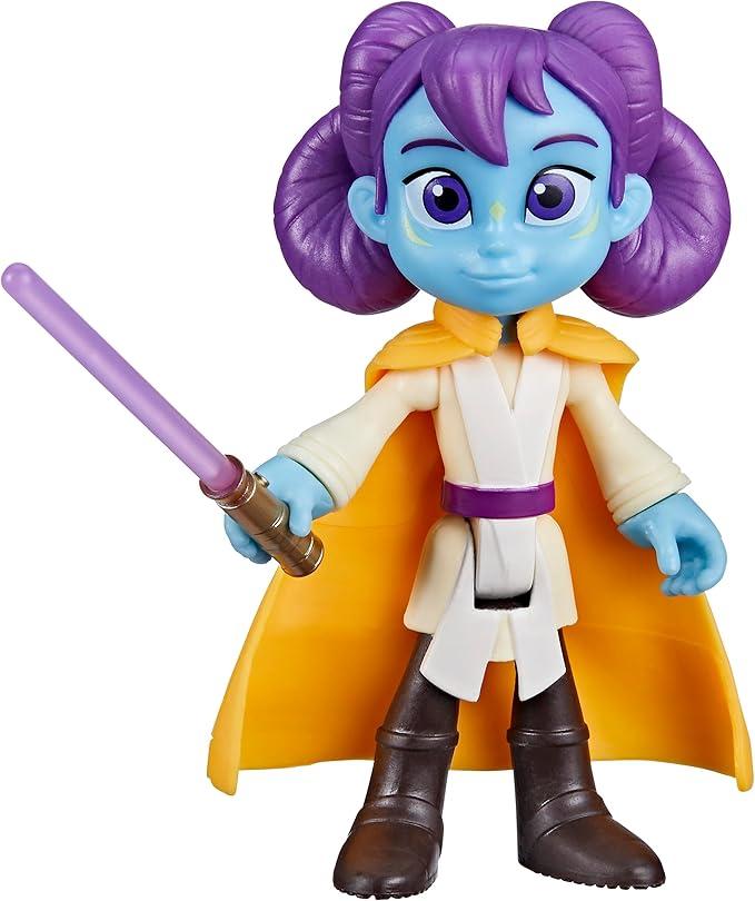 Star Wars: Young Jedi Adventures, Nubs Action Figure; LYS Solay Action Figure, 4-Inch Scale; Kai Brightstar Action Figure, 4-Inch Scale Toy 3 Pack