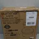 Summer Infant by Ingenuity My Size Potty Pro in White, Toddler Potty Training Toilet, Lifelike Flushing Sound, for Ages 18 Months+, Up to 50 Pounds