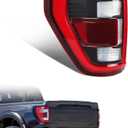 LED Tail Light Compatible with Ford F150 Raptor 2021 2022 2023,Fit King Ranch Lariat Limited Platinum Black Taillights W/Blind Spot, Module Not Included, Left Driver Side, Replace OEM: NL3Z13405E