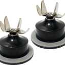 990140200 Blender Blade With Gasket Assembly Replacement for Hamilton Beach 908 909 939 910 918 919 939 57199 50235 53514 57199R HBH908 Blender Blades Cutters Smoothie Machine Mixer (2 Pack)