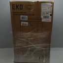 EKO Madison Matte Stainless 50 Liter/13.2 Gallon Step Trash Can w/Inner Liner - Fingerprint Resistant Finish