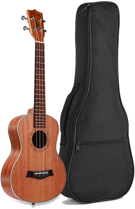 26in Ukulele Case, Waterproof Durable Ukulele Padded Bag with Adjustable Straps for Tenor