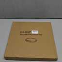 Handmade 12in Decorative Tray for Coffee Table Tray Decor, Black Wooden Decorative Round Tray for Kitchen, Living Room, Home Decor