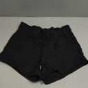 Gym Shorts for Women, 2.5", (Black Small)