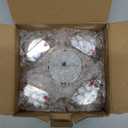 5-Pack Upgraded DG64-00473A Burner Control Dial Knob Range Oven Replacement Compatible with Samsung Gas Range/Oven/Stove,Sturdy Stainless Steel Reinforcement Ring.