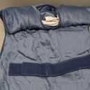 Heating Pad for Neck and Shoulders, Back Pain Relief, Electric Heating Pads with 6 Heat Levels & 4 Time Settings, Auto Shut-Off, Gift for Mom and Dad (Blue)