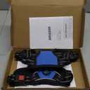 PHOEPET No Pull Dog Harness Medium Reflective Front Clip Vest with Handle,Adjustable 2 Metal Rings 3 Buckles,[Easy to Put on & Take Off](S, Royal Blue)