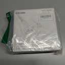 Surge Protector Power Strip - CHCORE 5Ft Braided Extension Cord with 8 Outlets with 4 USB (2 USB C) Charging Ports, Flat Plug Multi Plug Outlet Extender Charging Station for Home Office, ETL, White