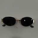 livho 2025 Trendy Oval Sunglasses - Stylish Polarized Shades for Everyday - Retro Metal Frames