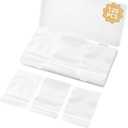 WEGOUP 120 PCS Small Plastic Bags for Jewelry, 2" x 2.76" Resealable Clear Poly Baggies, 2.4 Mil Mini Zip Bags for Small Business, Storage, Gifts, Candy, Screws