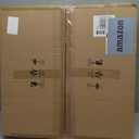 Dimmable Moon Wall Light 23.6 inch Wall Lights with Remote Control Plug-in Modern LED Wall Light, 30W Black Wall Lamp Indoor Wall Mounted Ceiling Light Fixture for Living Room Hallway Stairs Shops