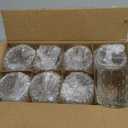 8Pcs Large Votive Candle Holders Clear Tea Light Candle Holders Glass Candle Holder for Wedding, Bridal Shower, Table Centerpiece, Party, Home Decor