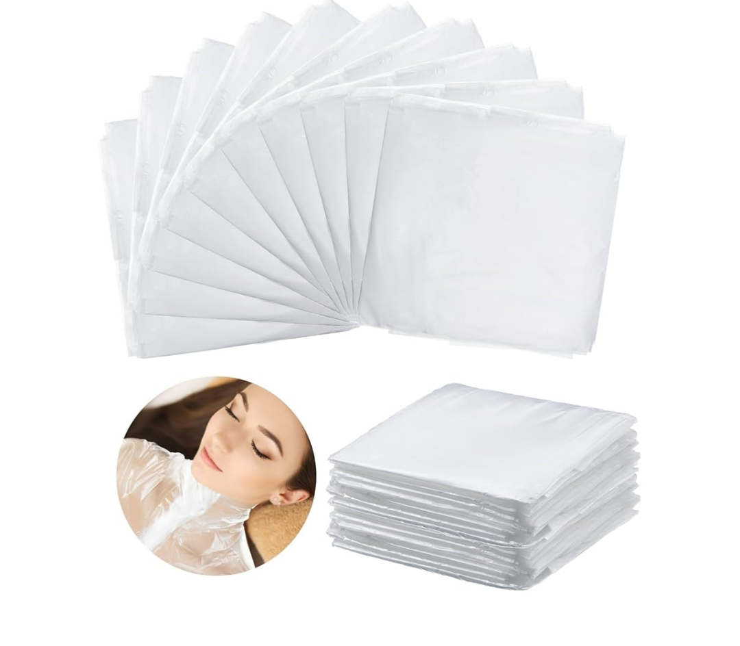 Teling 150 Pcs Disposable Sauna Blanket Bag Liners Plastic Sheeting for Body Wrap 47 x 83 Inch Applied Inside a Far Infrared Body Wraps Thicken Sauna Beauty Salon Spa Accessories