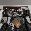 Montana West Wrangler Backpack Purse for Women Men Western Backpack Floral Tooled Travel Bags WG12-9110BK