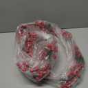 6.56FT Christmas Garland Decorations Red Berry Garlands with Lights 96 Fairy LED Lights Lighted Pine Garland for Mantle Fireplace Table Stairs Railing Xmas Tree Indoor Outdoor Winter Holiday Decor