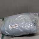 Vonty Light Blue Knitted Blanket with Tassels Fringe 50" x 60", Super Soft Knit Throw Blanket, Farmhouse Decorative Lightweight Blanket for Couch, Bed, Sofa