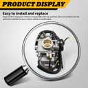 16100-HN7-013 Carburetor Carb Compatible with Rancher 400 TRX400FA TRX400FGA 2004 2005 2006 2007 16100-HN7-A21