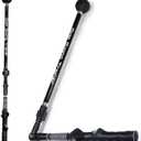 Golf Swing Trainer, Portable Golf Training Aid to Improve Hinge, Forearm Rotation, Shoulder Turn  Beginners Improve Golf Swing Exerciser Training Aid Adjustable Lightweight, (Black)