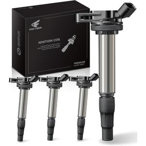 Ignition Coil Pack of 4 Compatible with 1.8L L4 Toyota Corolla Prius Matrix Scion XD Replace OEM UF596 90919-02258 C1714