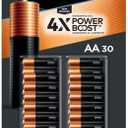 Duracell Optimum Coppertop AA Batteries with 4X Power Boost Ingredients 30 Count