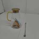 Yirilan Glass Pitcher, 2.2 Liter Water Pitcher With Lid,Iced Tea Pitcher for Fridge,Carafe With Lid, Glass Water Jug For Juice, Milk, Cold Or Hot Beverages, 2 Quart