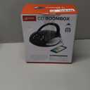 GPX BC111B Portable Top-Loading CD Boombox with AM/FM Radio and 3.5mm Line Input