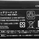 OSTENT 1300mAh 3.7V Li-ion Battery Pack Lithium-ion Rechargeable Replacement for Nintendo Switch Pro Controller