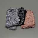 Wegreeco Luxury Washable Reusable Dog Diapers (Stylish Pattern) - Female Dog Diapers, Doggie Diapers, 3 Pack (Lace) (Medium (12"-15" Waist))
