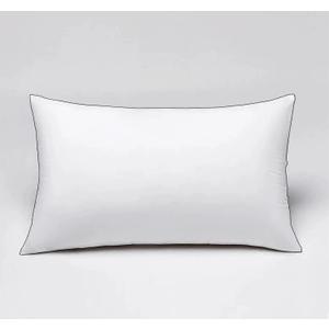 Luxurious Down Pillows - Standard Size, High Fill Power, Breathable Cotton Blend Shell,Down Pillow Ideal for Every Night (Modern 65, White, King (Pack of 1))
