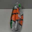 Nerf Indoor + Outdoor Basketball - Proshot Official Size 29.5" Basketball + Air Inflation Pump - Extra Grip for Gym + Driveway Hoops - Regulation B7 Ball - Black/Orange