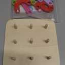 kizh Wooden Letter and Number Construction Activity Set Educational Preschool Toys Shape Color Recognition Pegboard Sorter Set Board Blocks Stack Sort for Toddler Kids Boys Girls Toy