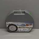 Snow-Chains Auto Fixing 1 Min Quick Fit Easy Installation Tire-Chains, Gifts for Safety, Portable Reusable Universal Emergency Tire Traction Chain for Passenger Car and SUV - Set of 2 (XM-130)