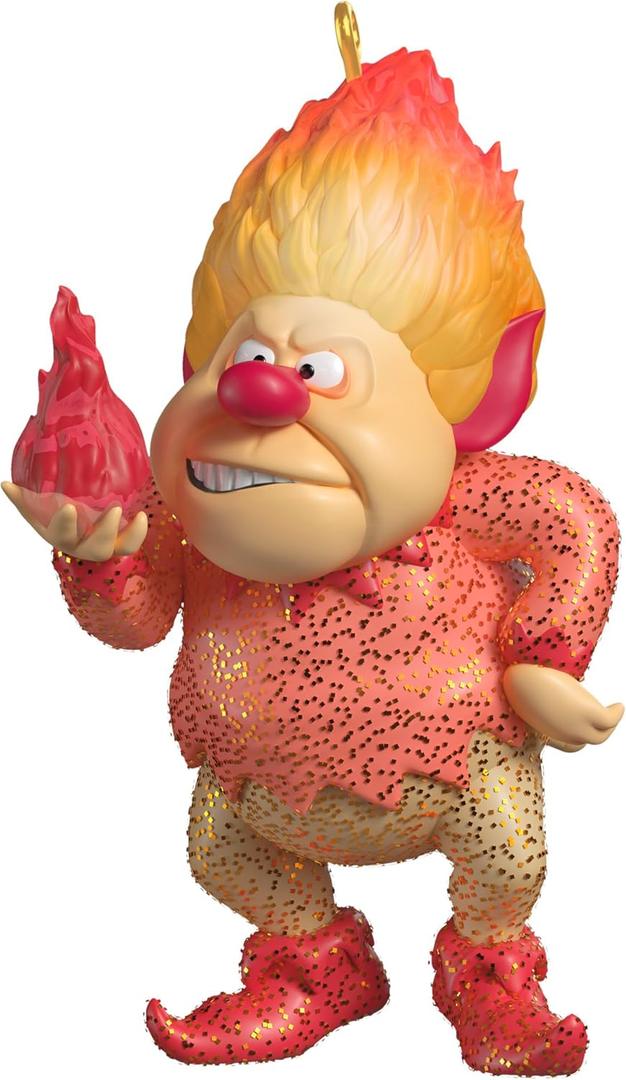 Hallmark Keepsake Christmas Ornament 2025, The Year Without a Santa Claus Heat Miser with Light, Christmas Movie Gifts