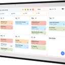 Pronext Calendar, 15.6 inch Digital Calendar & Chore Chart, Rechargeable Full HD Touchscreen Display, Portable Smart Family Organizer, Event Planner, Perfect for Family Schedules - Wall Mount Included, No Subscription (Black)