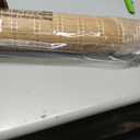 LazBlinds No Tools No Drill Cordless Bamboo Roman Shades, Light Filtering Window Treatment, Roll Up Bamboo Blinds for Windows 20'' W x 48'' H, Brown