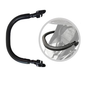 Baby Stroller Bumper Bar,Armrest, Handle, Crossbar Accessories for BBZ YoYo and Yoyo+,Black PU Leather