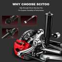 SCITOO 4pcs Front Rear Shock Absorbers Replace for Dodge Journey