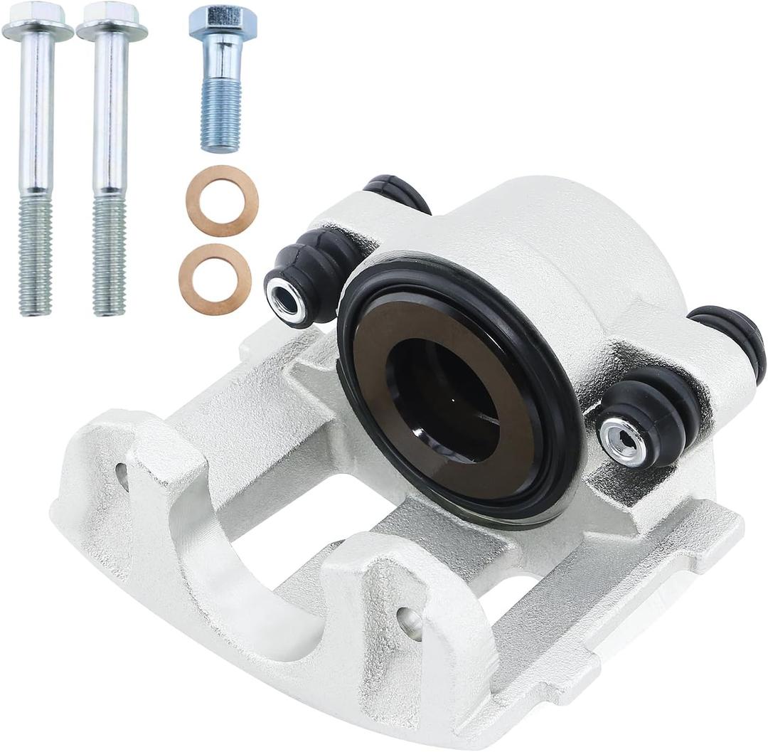 Front Right Brake Caliper without Bracket 184339 Replacement for Jeep TJ 1997-2006, Wrangler 1990-2006, Cherokee 1990-2001, Grand Cherokee 1993-1998, Comanche 1990-1992, Wagoneer 1990, FRC10185 (184339 ( front right ))