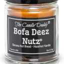 Bofa Deez Nutz- Funny- Banana Nut Bread n Hazelnut Vanilla- Scented Candle- Double Pour- 6 Ounce- 40 Hour Burn Time