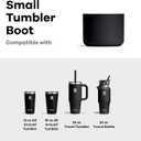 2 x Hydro Flask Tumbler Boot  Bottom Protector Sleeve  Silicone Tumbler Accessory Small Black