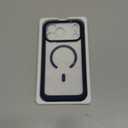 Miracase Magnetic for iPhone 17 Pro Case 6.3" [Compatible with MagSafe] Full-Body Phone Case with Built-in Glass Screen Protector & Camera Control,Drop Proof iPhone 17 Pro Cover, Dark Blue