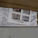 Adjustable AC Air Deflector, AC Vent Deflector, Direct Airflow Prevention, Extends 17.5" to 28.5" Length,Fits Most Window and Split-Type Air Conditioners