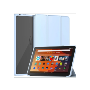 Tablet Protective Case with Auto Wake/Sleep Function, Incompatible with TCL Nokia -Light Blue