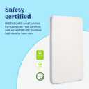Graco Ultra 2-in-1 Premium Dual Sided Crib & Toddler Mattress - GREENGUARD Gold, CertiPUR-US Certified Foam, Machine Washable Cover with 100% Waterproof Surface, Fits Standard Crib & Toddler Beds, 1 Count
