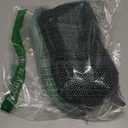 Hylaea Unisex Non Slip Socks with Grip for Yoga, Hospital, Pilates, Barre | Ankle, Cushioned (Small-Medium, 4 Pairs Black Grey (Bicolor Grips))