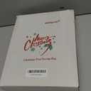 Sattiyrch Christmas Tree Storage Bag- 2 pack - Fits Up to 7.5ft Xmas Disassembled Trees with Durable Reinforced Handles & Dual Zipper -Waterproof Material Protects from Dust,Moisture(Red, 7.5ft)