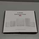 X-Sense Smart Home Security System, Wireless Security System 5-Piece Set, Supports Mobile App Alerts, Compatible with Alexa, Includes 1 Base Station, 2 Door Sensors, 1 Motion Sensor, 1 Keypad, AS05