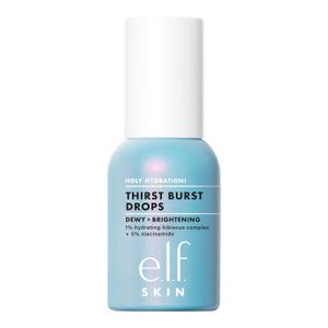 e.l.f. SKIN Holy Hydration! Thirst Burst Drops, Serum For A Radiant Complexion Instantly & Over Time, Made With Hyaluronic Acid, Vegan & Cruelty-Free, 1 Fl Oz
