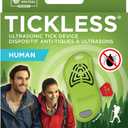 Tickless Human Ultrasonic Tick Device | Free of Fragrances and Odors | Protection for Adults and Children | Lasts 6 Months | Goes on Backpack, Shoes | Hiking, Walking, Cycling and Other Activities