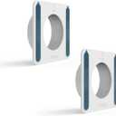 Adhesive Window Mount Bracket for Google Nest Cam Indoor(Wired)-2nd Gen/3rd Gen Camera,No Screws Self-Adhesive Easy Installation Glass Window Mounting (2-Pack,White)